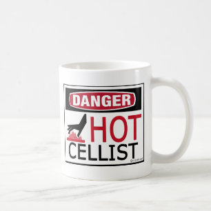 Varm Cellist Kaffemugg