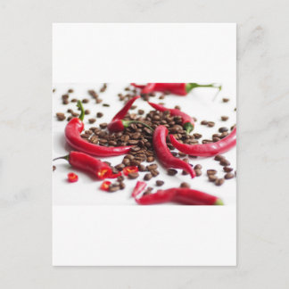 Varm Chili Café Vykort