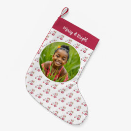 Varm Choklad Julfest Vattenfärgskonst Liten Julstrumpa