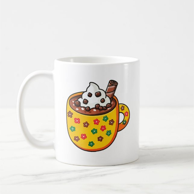 Varm choklad kopp  (Vänster)
