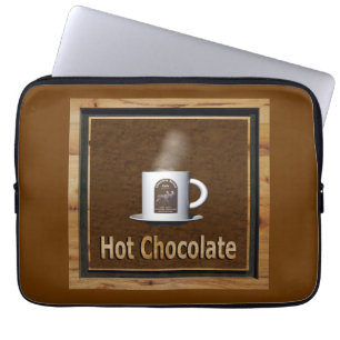 Varm choklad laptop fodral