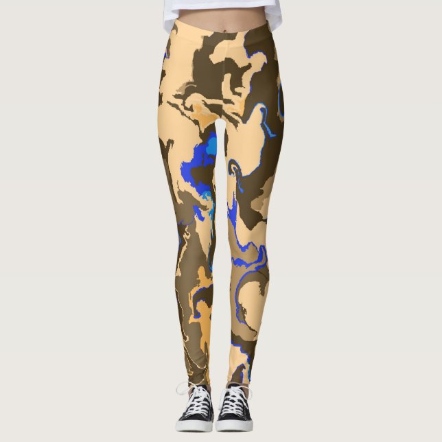 Varm choklad leggings (Framsida)