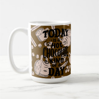 Varm Choklad Slags Dag Kaffemugg