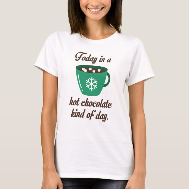 Varm choklad t shirt (Framsida)