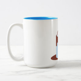 Varm choklad Två-Tonad mugg