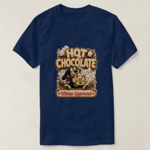 Varm Choklad Vinter Godkänd Mysig T Shirt