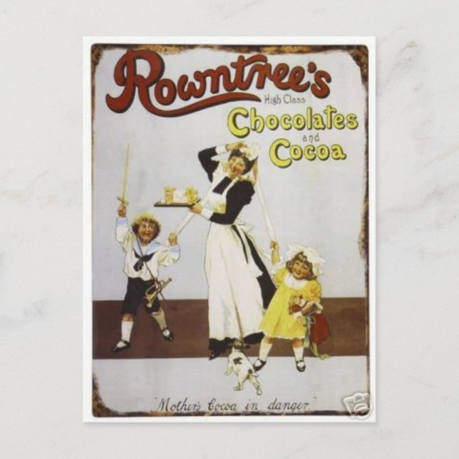 Varm choklad vykort (Framsida)