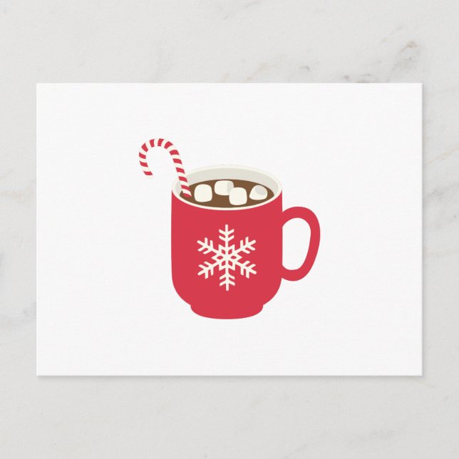 Varm choklad vykort (Framsida)