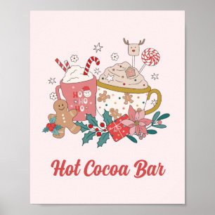 Varm chokladbar poster