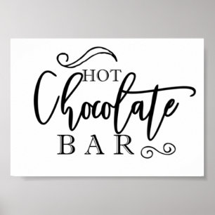 Varm chokladbar  poster
