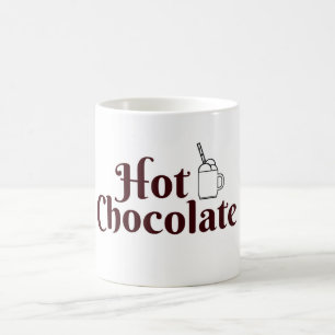 Varm chokladmugg kaffemugg
