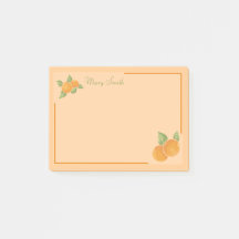 Varm citrus apelsin kantdesign