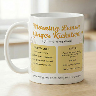 Varm Citrus Ingefära Ritual Guide Kaffemugg