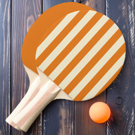 Varm Citrus Polo-randig och enfärgad  Pingisracket