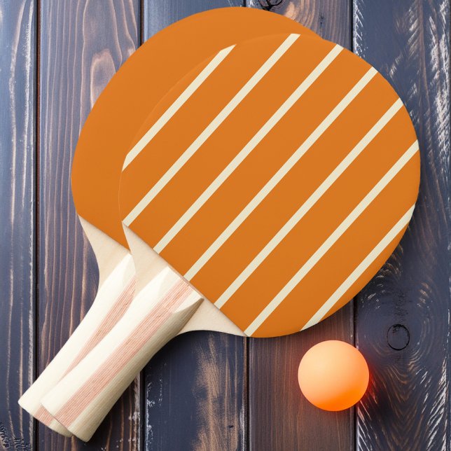 Varm Citrusrandning och enfärgad Pingisracket (Skapare uppladdad)