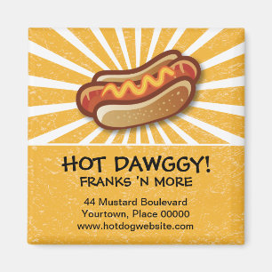 Varm Dawg befordrings- magnet