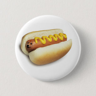 Varm Doge Meme Knapp