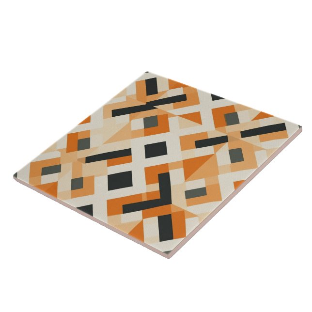 Varm Embrace Apricot Gradient Harmony Kakelplatta (Sidan)