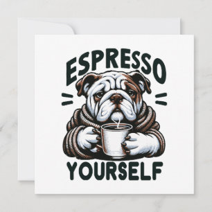 Varm Espresso Bulldog - Mysig Kaffe