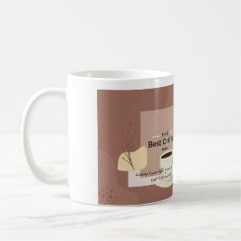 Varm Estetisk Bästa Kaffetid Keramikmugg Kaffemugg