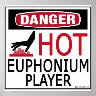 Varm Euphoniumspelare Poster