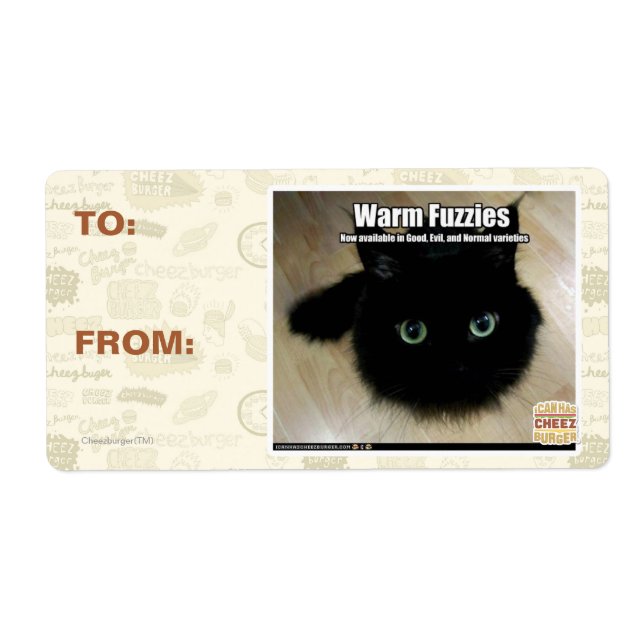 Varm Fuzzies Fraktsedel (Framsidan)