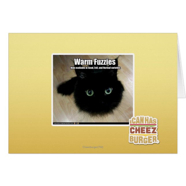 Varm Fuzzies Hälsningskort (Framsidan Horizontal)
