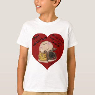 Varm, Fuzzy Feeling! Hjärta T-shirt