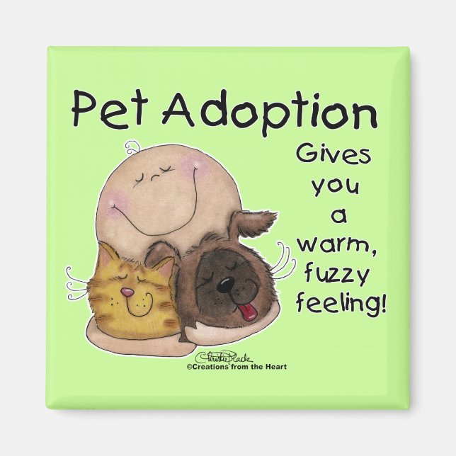 Varm, Fuzzy Feeling! Magnet (Framsidan)