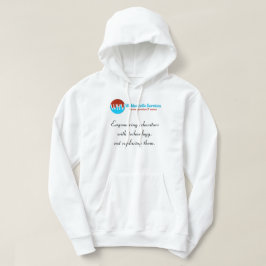 "Varm, håll dig inspirerad: Manar's Hooded Sweatsh Hoodie