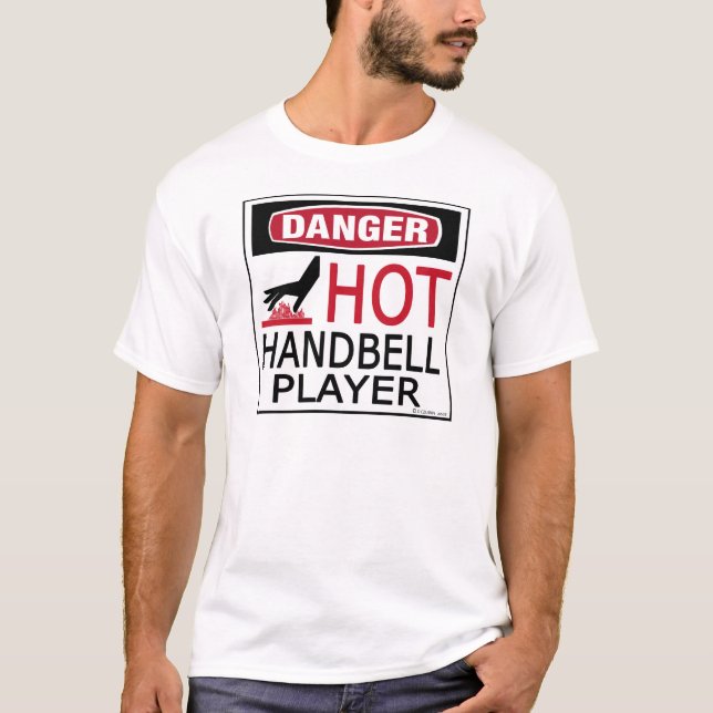 Varm Handbellspelare Tee Shirt (Framsida)