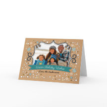 Varm Helgdag Önskemål. Julfotoport