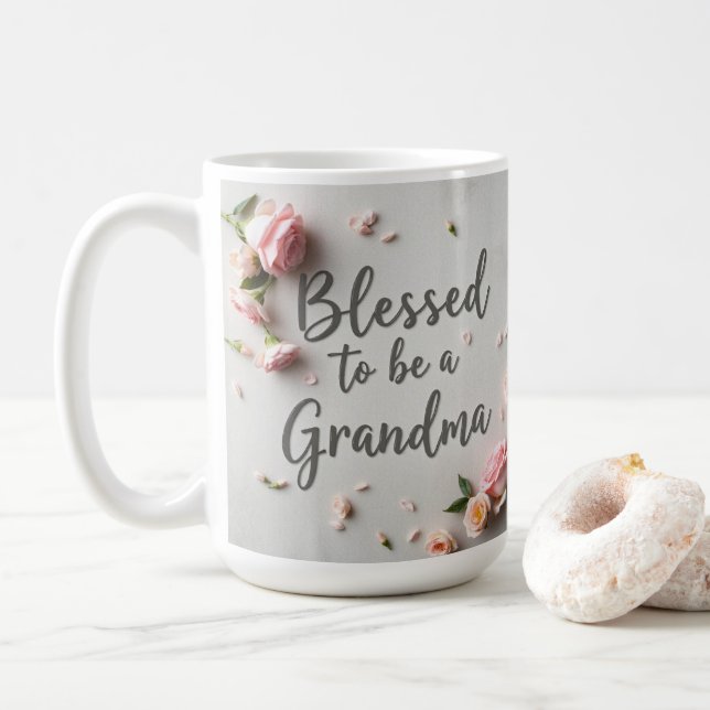 Värm hennes hjärta: Salig farmor Kaffemugg (Med munk)