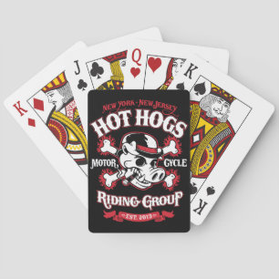 Varm Hogs™ klassiker som leker kort Casinokort