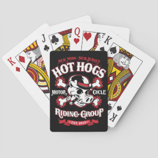 Varm Hogs™ klassiker som leker kort Casinokort