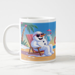 Varm juldröm jumbo mugg