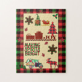 Varm julklapp Klassisk Buffalo Pached Pussel