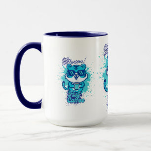 Varm kaffe Trendig design Mugg