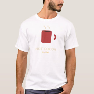 Varm Kakao Väder Vinter T-Shirt