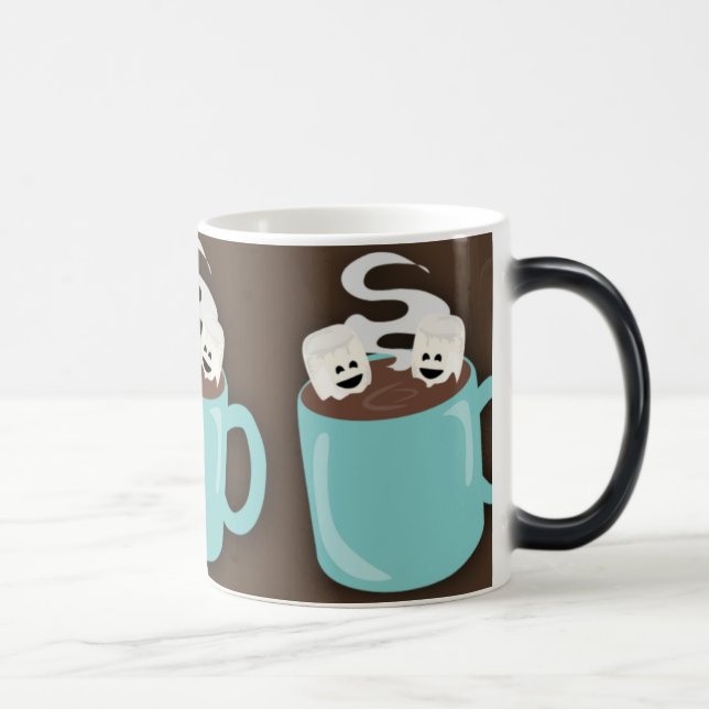 Varm kakaomugg magisk mugg (Höger)