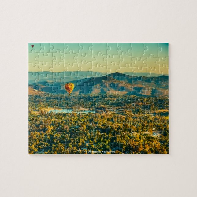 Varm luftballonger New Mexico Pussel (Horisontell)
