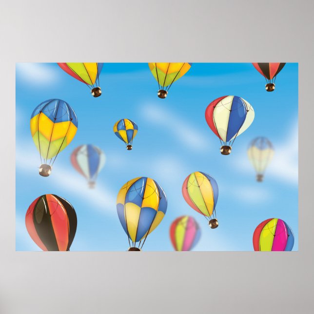 Varm luftballonger poster (Framsidan)