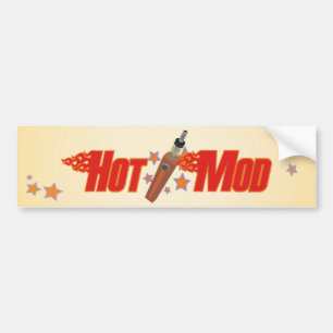 Varm mod bildekal