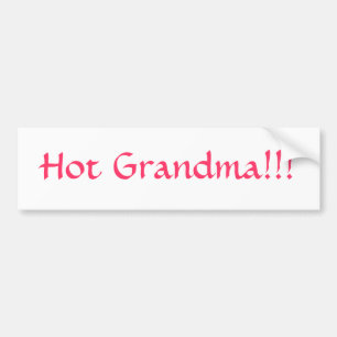 Varm mormor!!! bildekal