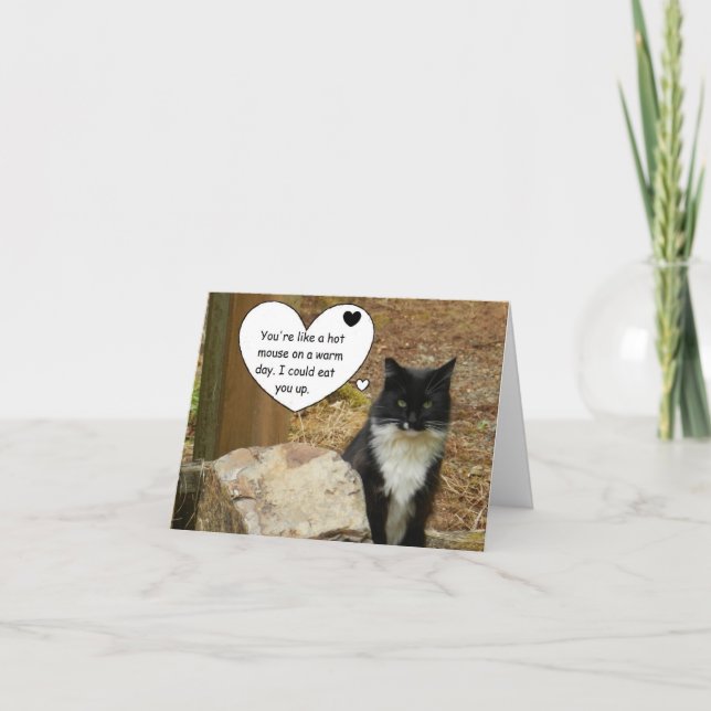 Varm muskattvalentin helgkort (Framsida)