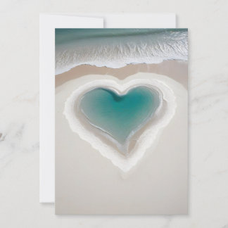 Varm och bjud in hjärta julkort