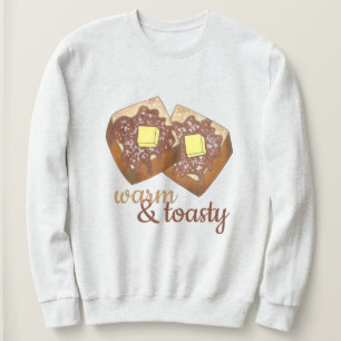 Varm och Fransk Toast Syrup Breakfast Food T Shirt