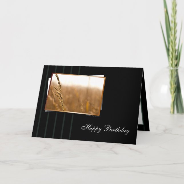 Varm och klassens födelsedag kort (Framsida)