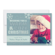 Varm och Mysigt julfaux felt/broderad Anpassningsb