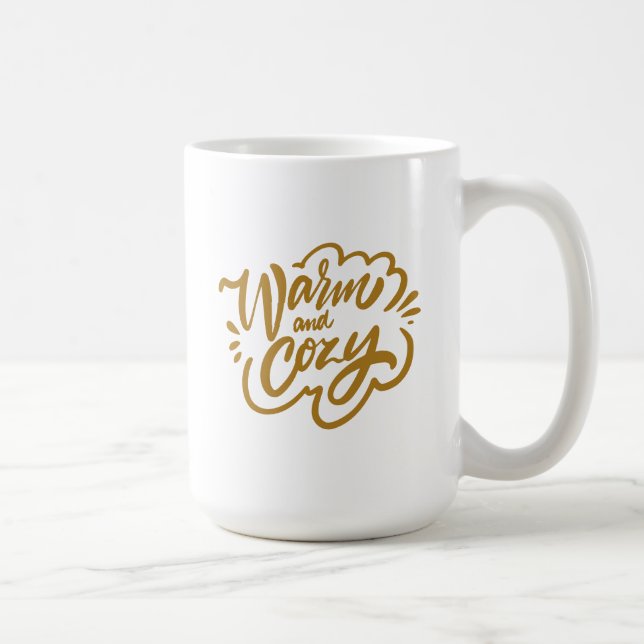 Varm och Mysigt Kaffemugg (Höger)